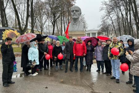 Коммунисты Самарской области отметили 108-ю годовщину Великой Октябрьской социалистической революции