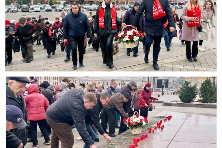 Тульская область отметила годовщину Великого Октября