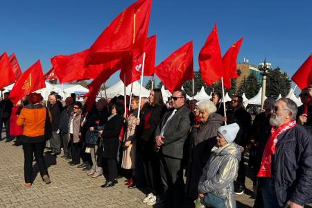 День Великой Октябрьской социалистической революции в Ставрополе