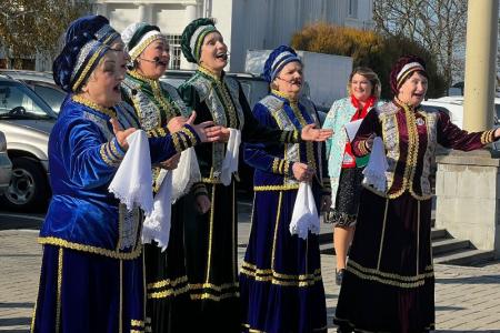 День Великой Октябрьской социалистической революции в Ставрополе
