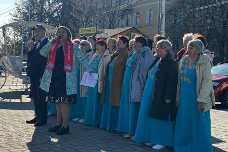 День Великой Октябрьской социалистической революции в Ставрополе
