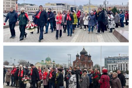 Тульская область отметила годовщину Великого Октября
