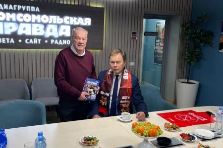 Николай Арефьев выступил в прямом эфире на радио «Комсомольская правда»