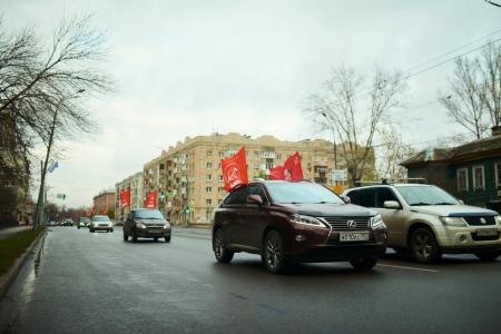 7 ноября в Нижнем Новгороде состоялась памятная акция, посвященная 108-й годовщине Великого Октября