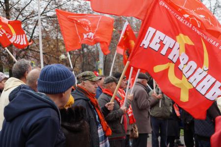 В Рязани прошли торжественные мероприятия в честь 108-й годовщины Великого Октября