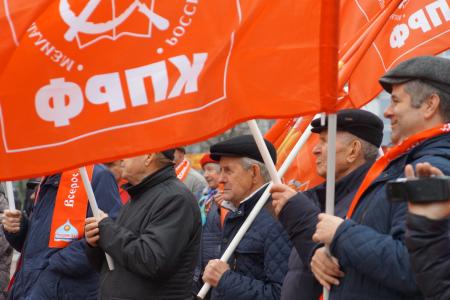 В Рязани прошли торжественные мероприятия в честь 108-й годовщины Великого Октября