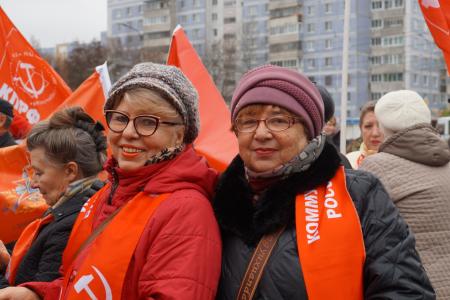 В Рязани прошли торжественные мероприятия в честь 108-й годовщины Великого Октября