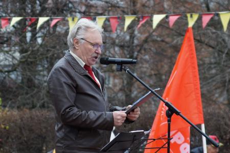 В Рязани прошли торжественные мероприятия в честь 108-й годовщины Великого Октября