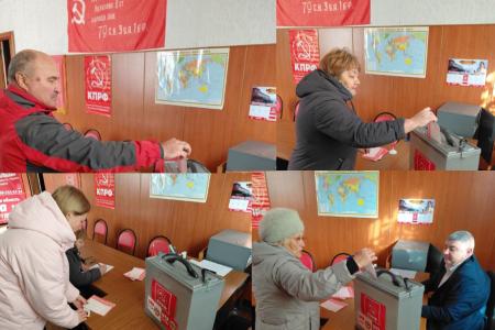 В Саратовской области продолжается голосование по Народному референдуму КПРФ
