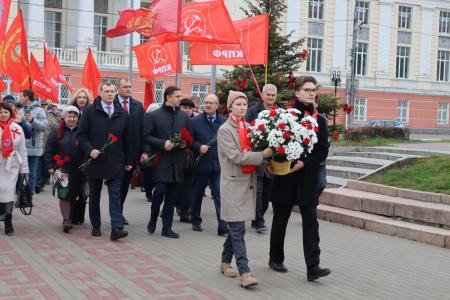 Орловская область. Великий Октябрь зовет нас в будущее!