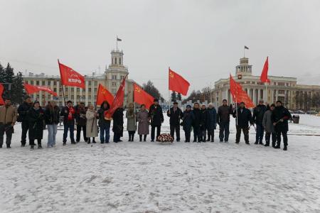 Кузбасс отметил День Великой Октябрьской социалистической революции