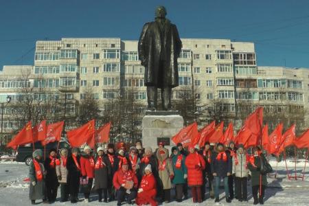 Магаданские Коммунисты отметили 108-ю годовщину Великого Октября