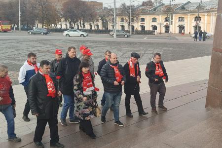 В Рязани прошли торжественные мероприятия в честь 108-й годовщины Великого Октября