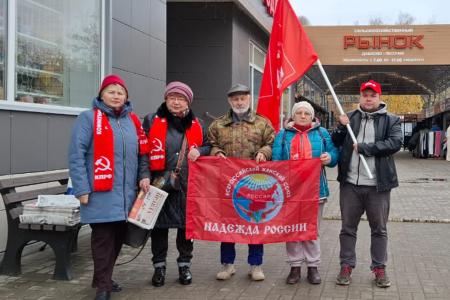 В Рязанской области отметили 108-ю годовщину Великого Октября по всему региону