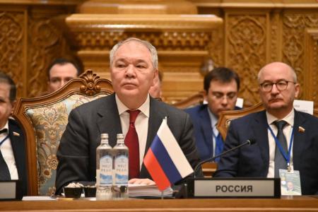 Состоялась рабочая поездка Л.И. Калашникова и К.К. Тайсаева в Таджикистан
