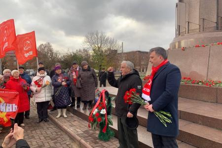 В Калининграде прошел митинг, посвященный 150-летию Михаила Ивановича Калинина