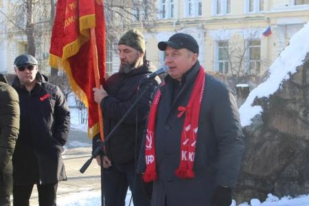 Приамурские коммунисты встретили 108-ю годовщину Великого Октября