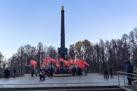 Ивановские коммунисты отметили 108-ю годовщину Великого Октября