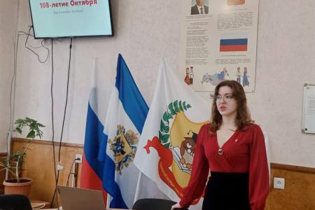 Коммунисты Херсонщины отметили 108-ю годовщину Великой Октябрьской социалистической революции и восстановили памятник Ленину