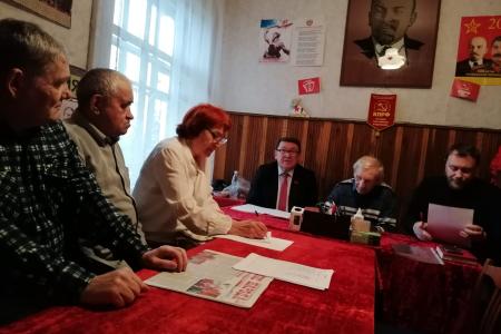 Курская область. Н.Н. Иванов встретился с избирателями и партактивом
