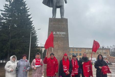 Коммунисты Самарской области отметили 108-ю годовщину Великой Октябрьской социалистической революции
