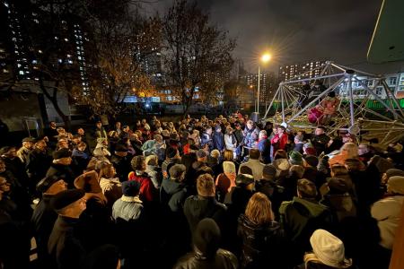 Москва. Массовая встреча депутата Обухова с жителями Хорошёво-Мнёвников. Про новую «эпидемию» платных парковок