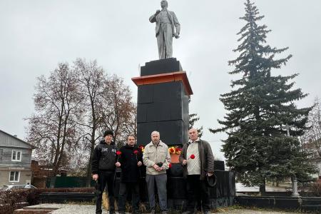 В Рязанской области отметили 108-ю годовщину Великого Октября по всему региону
