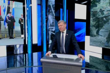 Дмитрий Новиков на Первом канале о том, что мир шире, чем НАТО, и что народ и власть – разные понятия