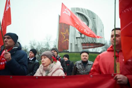 Депутат Госдумы, лидер нижегородских коммунистов В.И. Егоров: Память о подвиге под Москвой — основа нашей Победы