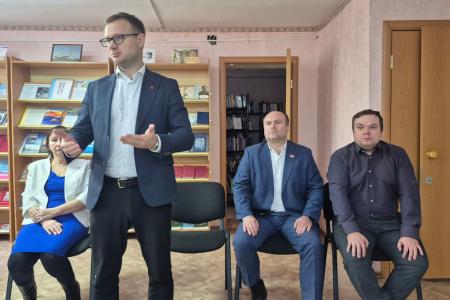Состоялась рабочая поездка секретаря ЦК КПРФ Владимира Исакова в Рязанскую область