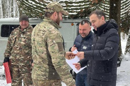 Делегация ЦК КПРФ во главе с Юрием Афониным встретилась с бойцами легендарной штурмовой бригады «Ветераны»