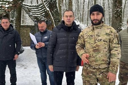 Делегация ЦК КПРФ во главе с Юрием Афониным встретилась с бойцами легендарной штурмовой бригады «Ветераны»