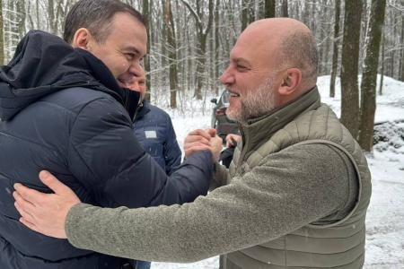 Делегация ЦК КПРФ во главе с Юрием Афониным встретилась с бойцами легендарной штурмовой бригады «Ветераны»