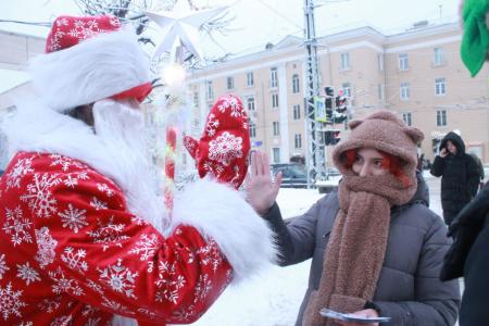 Карельский Дед Мороз носит красный!