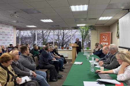 Пленум Карельского рескома КПРФ: Год борьбы за Победу и планы на будущий год