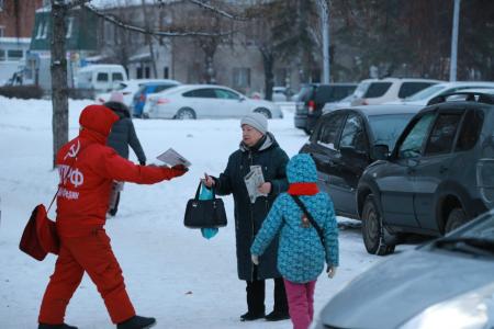 Омск. Площадки "Правды" начали работу
