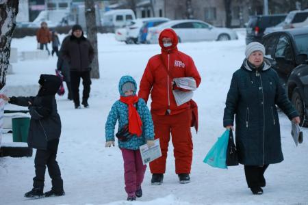 Омск. Площадки "Правды" начали работу
