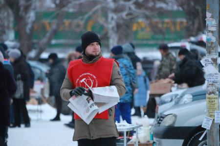 Омск. Площадки "Правды" начали работу