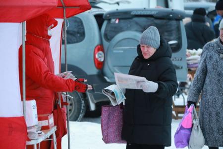 Омск. Площадки "Правды" начали работу