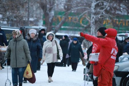 Омск. Площадки "Правды" начали работу