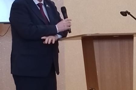 Орловская область. Встреча Н.В. Коломейцева с ветеранской общественностью и студентами