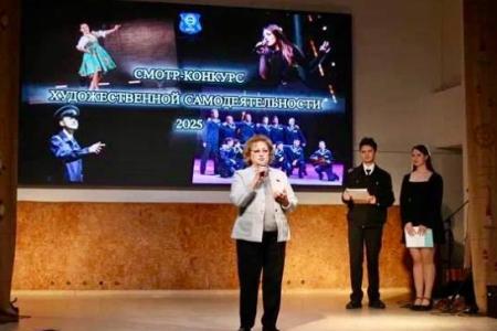 Ольга Алимова в ходе рабочей поездки в Калининградскую область приняла участие в традиционном смотре-конкурсе художественной самодеятельности Калининградского морского рыбопромышленного колледжа