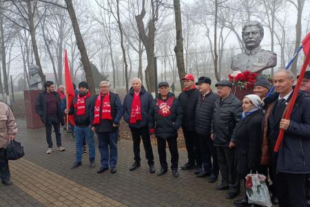 Краснодарский край. Кубанские коммунисты отметили День рождения И.В. Сталина