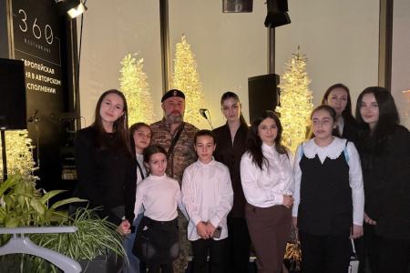 К.К. Тайсаев и А.М. Гибатдинов встретились с детьми участников специальной военной операции