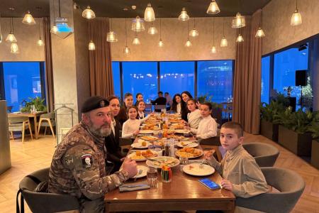 К.К. Тайсаев и А.М. Гибатдинов встретились с детьми участников специальной военной операции
