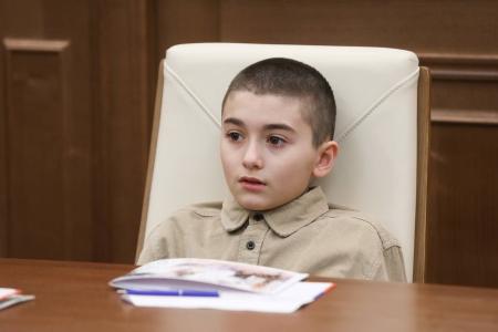 К.К. Тайсаев и А.М. Гибатдинов встретились с детьми участников специальной военной операции