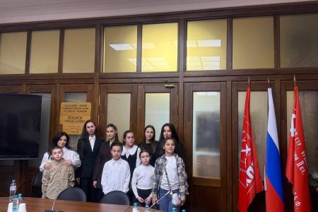 К.К. Тайсаев и А.М. Гибатдинов встретились с детьми участников специальной военной операции