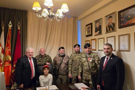 К.К. Тайсаев и А.М. Гибатдинов встретились с детьми участников специальной военной операции