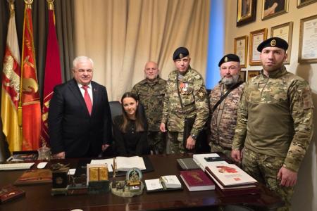К.К. Тайсаев и А.М. Гибатдинов встретились с детьми участников специальной военной операции
