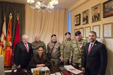 К.К. Тайсаев и А.М. Гибатдинов встретились с детьми участников специальной военной операции